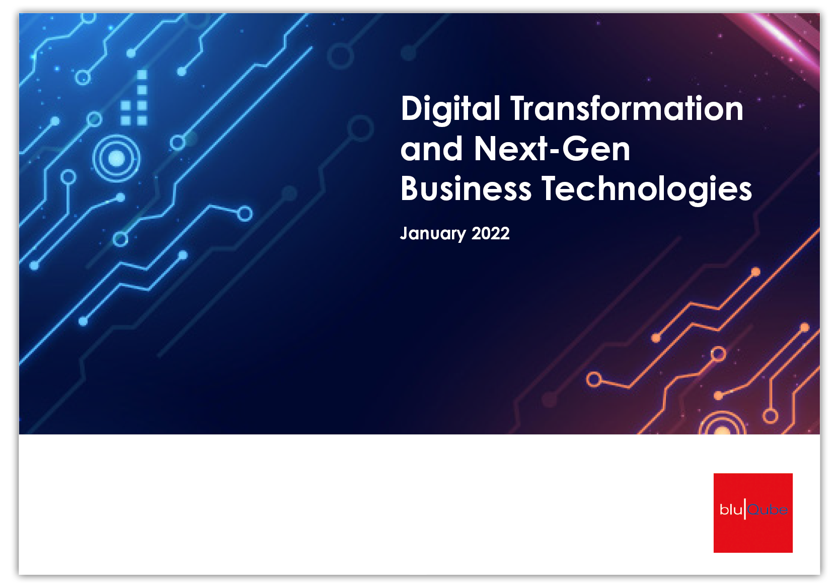 bluQube Digital Transformation Report
